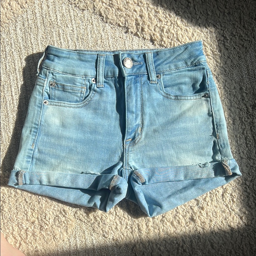 American Eagle Outfitters High-Waisted Jean Shorts